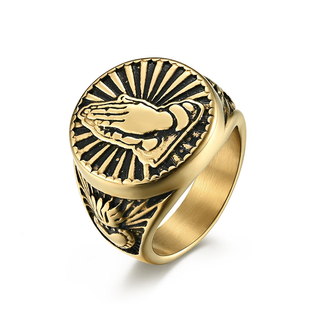 Dazzling Design Ring PRAY