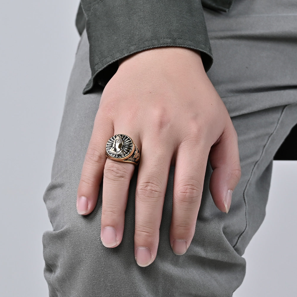 Dazzling Design Ring PRAY