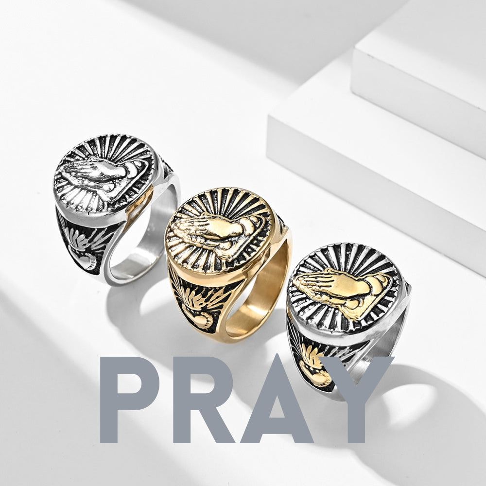Dazzling Design Ring PRAY