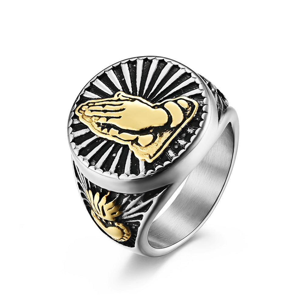 Dazzling Design Ring PRAY