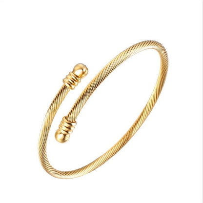 Dazzling Design by DD Titanstahl Armreif VASHTI