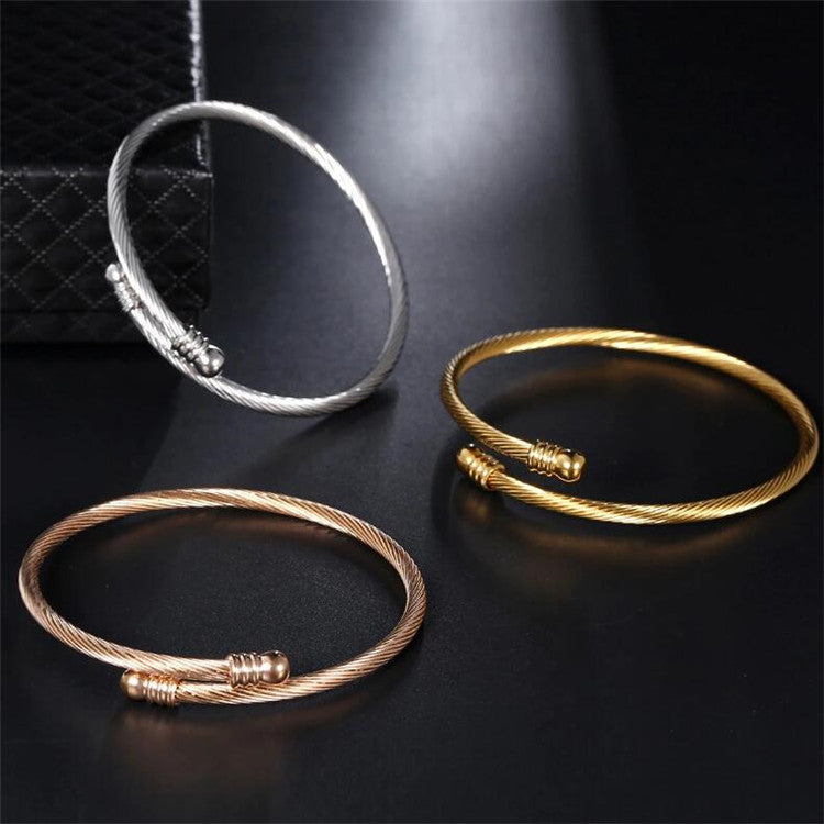 Dazzling Design by DD Titanstahl Armreif VASHTI