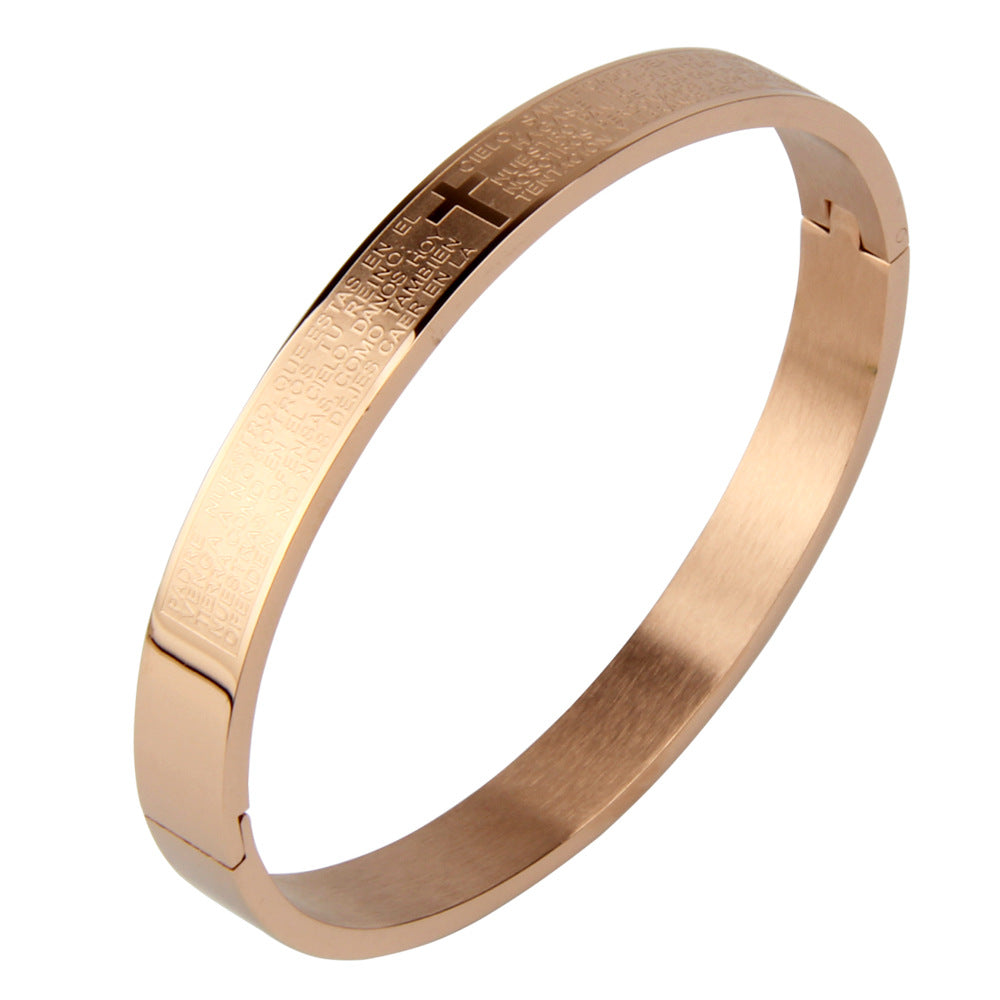 Dazzling Design by DD Titanstahl Armreif TIRZAH