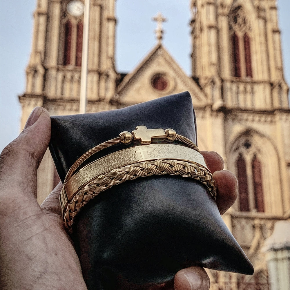 Dazzling Design by DD Titanstahl Armreif SARA