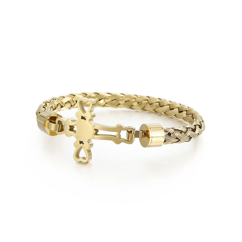 Dazzling Design by DD Titanstahl Armreif SALOME