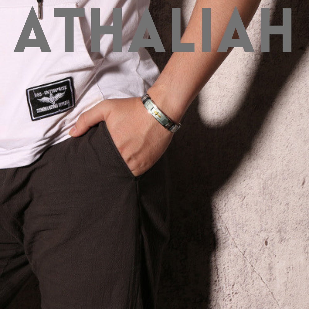 Dazzling Design by DD Titanstahl Armreif ATHALIAH