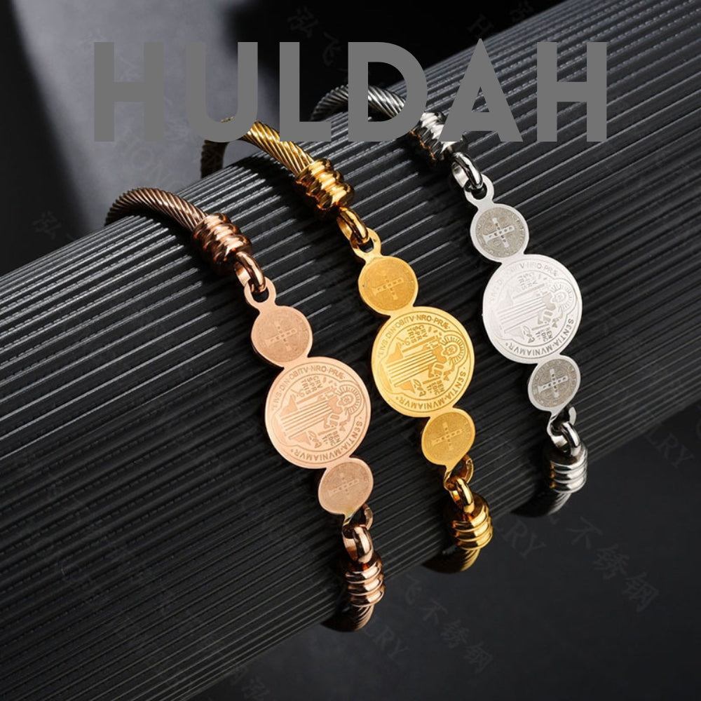 Dazzling Design by DD Titanstahl Armreif HULDAH