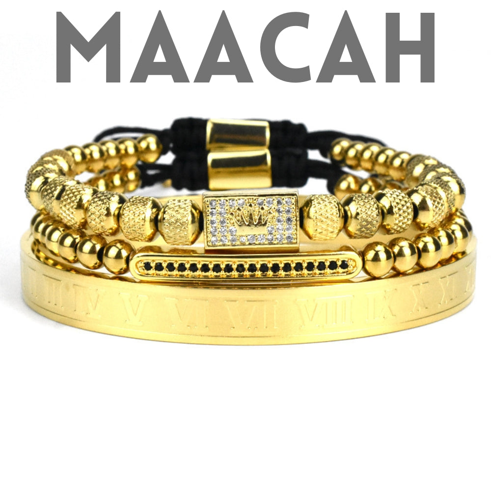 Dazzling Design by DD Titanstahl Armreif MAACAH