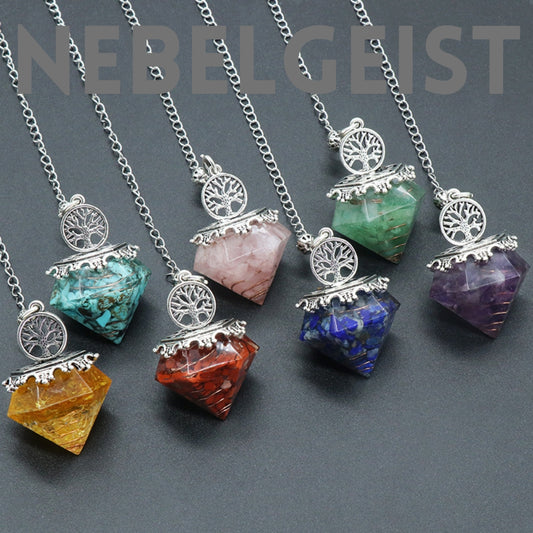 Dazzling Design by DD Edelstein-Pendel NEBELGEIST