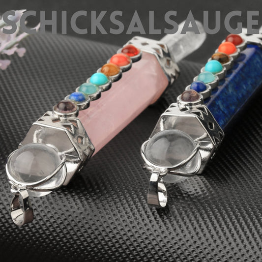 Dazzling Design by DD Edelstein-Pendel SCHICKSALSAUGE