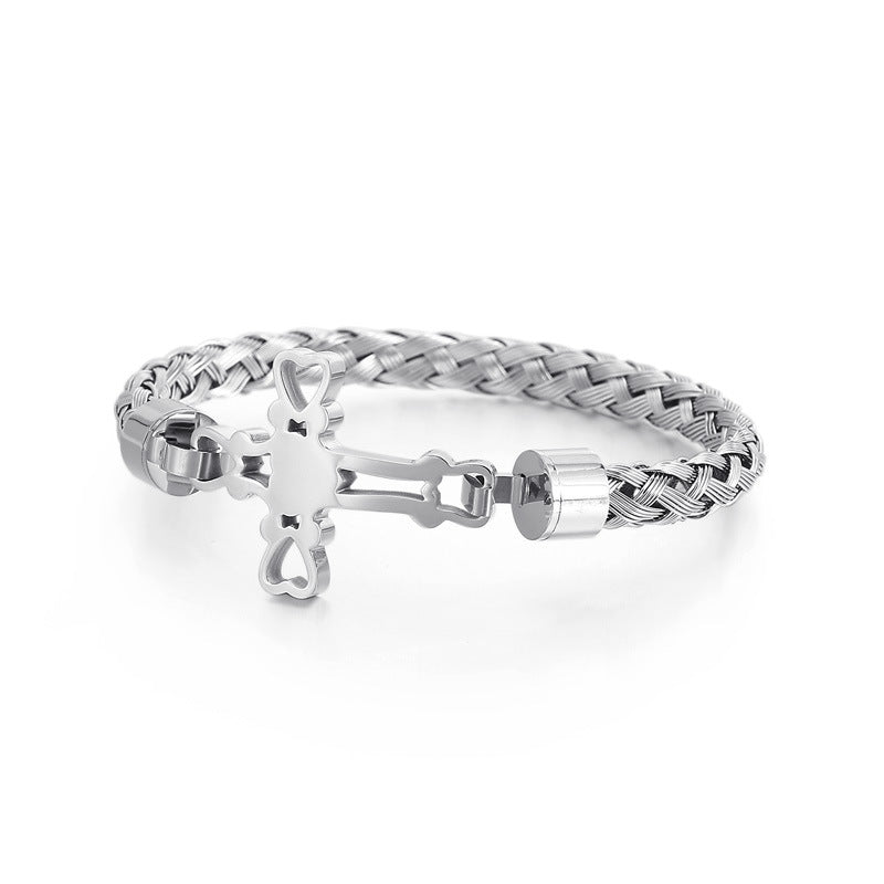 Dazzling Design by DD Titanstahl Armreif SALOME